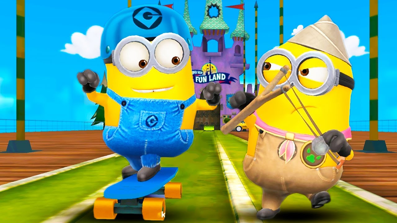 Special mission USA, USA ! Despicable me minion Rush Android Gameplay