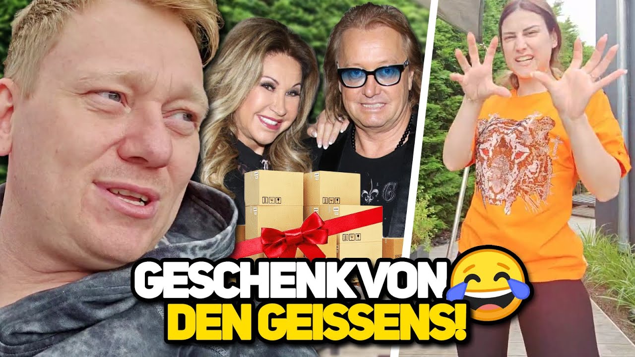 DIE GEISSENS HABEN UNS EIN PAKET GESCHICKT 😂