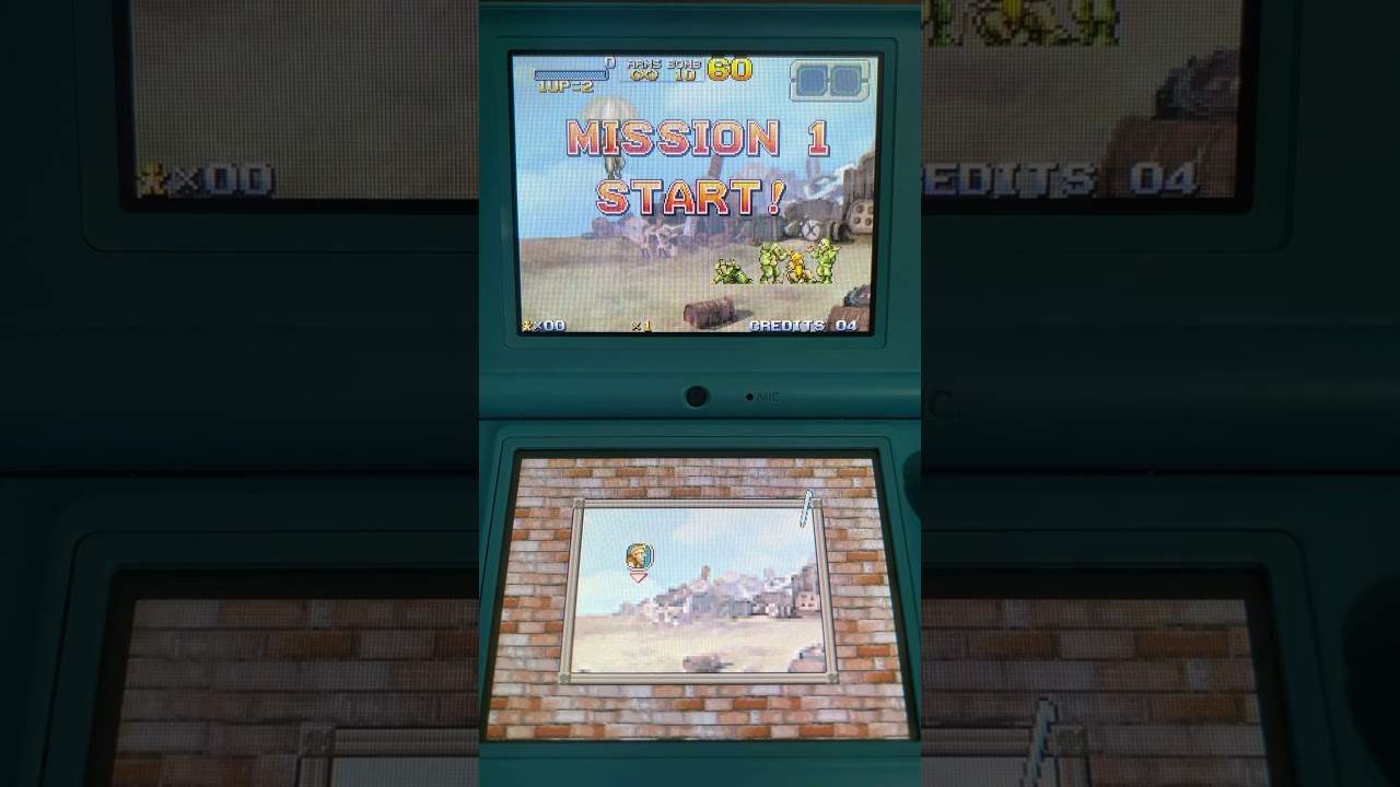 Nintendo ds metal slug 7 #retrogaming #retrogameroom #retro #nintendo #metalslug7 #nintendogameboy
