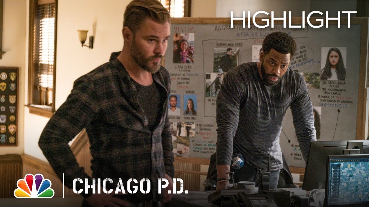 Atwater Stops Voight from Roughing Up a Perp - Chicago PD