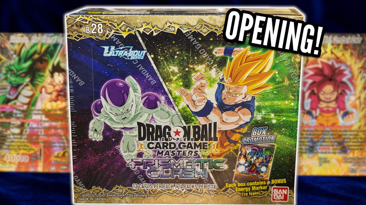 Unboxing The Official Dragon Ball Super Booster Box! (Prismatic Clash Opening)
