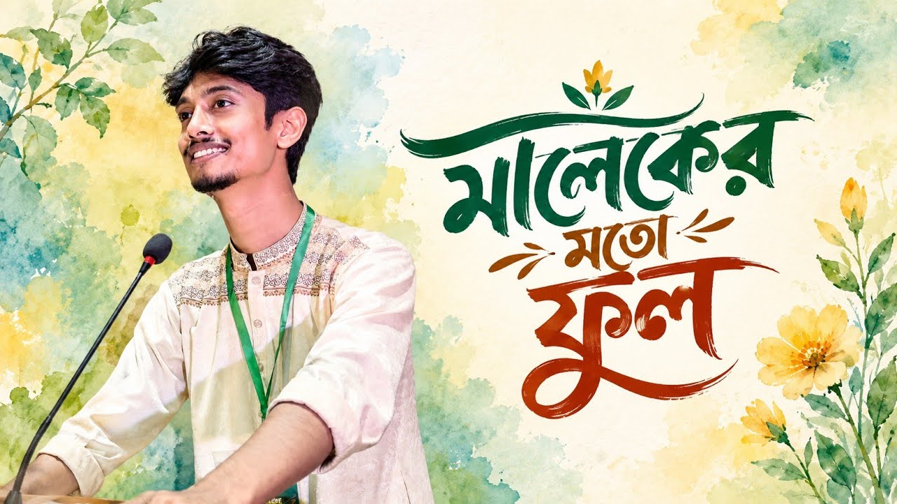 জানি না আর ফুটবে কিনা এই বাগানে মালেকের মতো কোন ফুল | নাঈম উদ্দীন | চবি ছাত্রশিবির