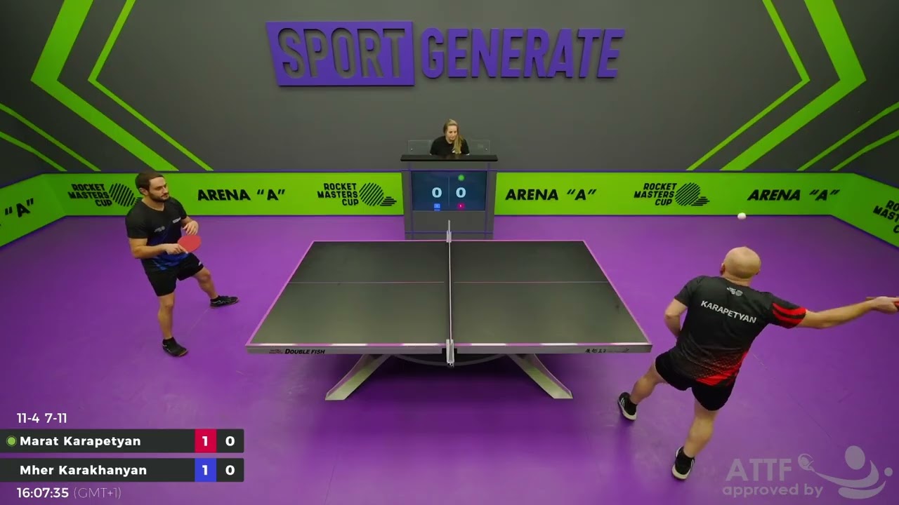 Table Tennis | M.Karapetyan - M.Karakhanyan | 13.02.2026 16:00 (CET) | RMC.SP2 34932035