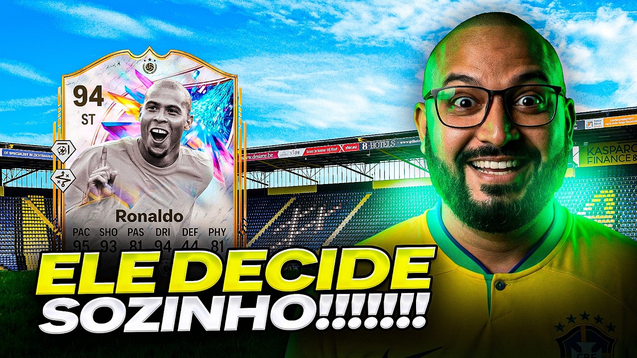 RONALDO FENOMENO MUDOU MEU FUT CHAMPIONS NO EAFC 26!