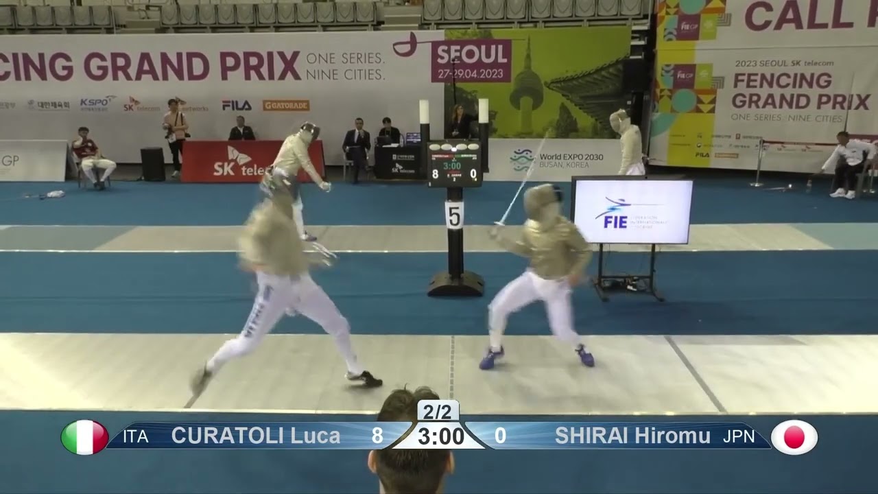 Seoul Grand Prix 2023 SMS - L64 - Luca Curatoli ITA v Shirai Hiromu JPN