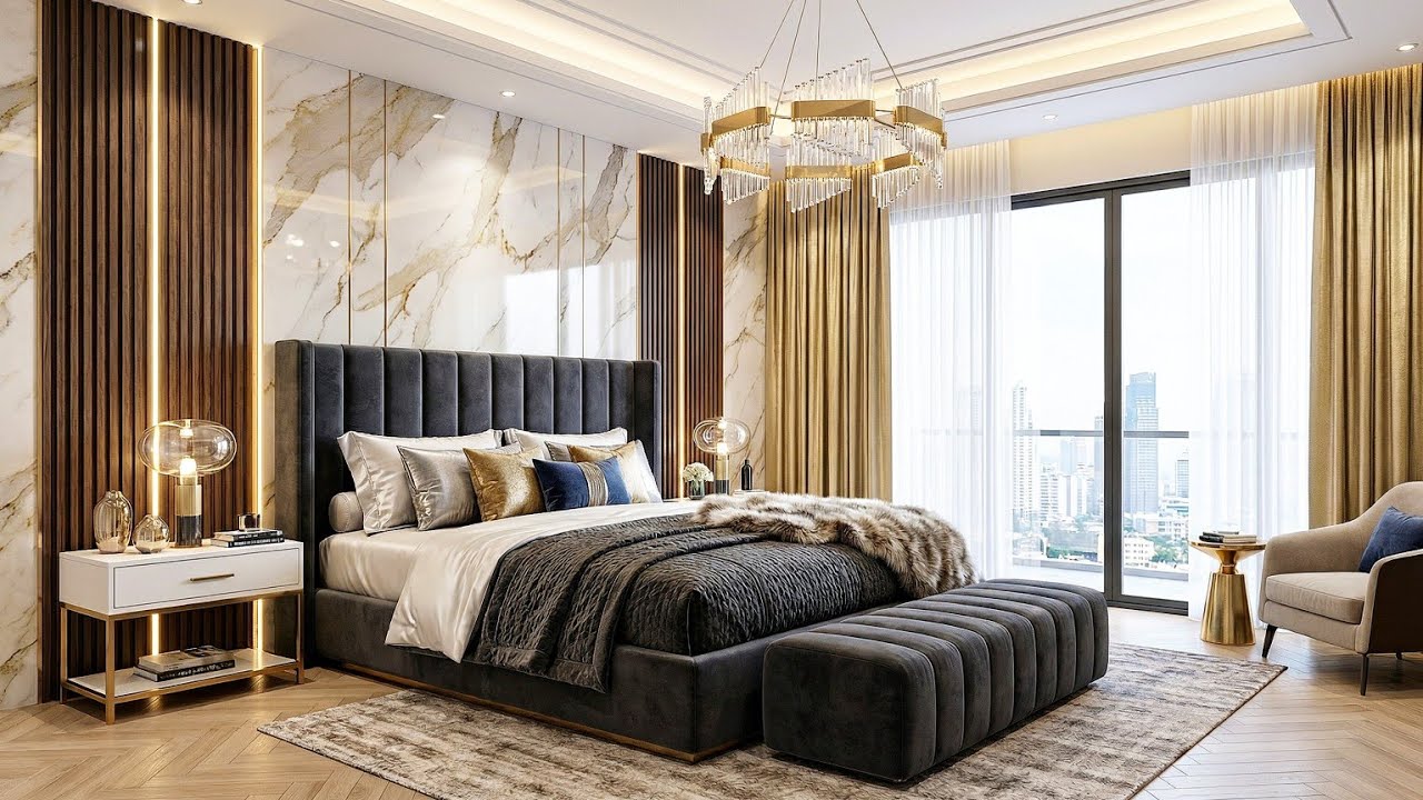 100 Luxury Modern Bedroom Design Ideas 2026 | Stylish Bed Designs & Home Interior Decor Trends
