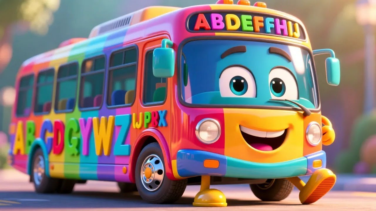 A to Z Learning Bus Toy 🚌🔤 | ABC Alphabet and Fun Learning for Kids | Preschool Educational