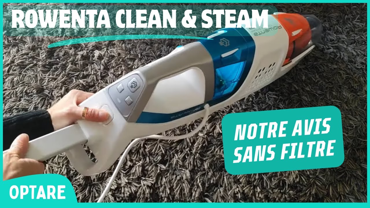 Notre test sans filtre du nettoyeur Vapeur Rowenta Clean & Steam Multi !