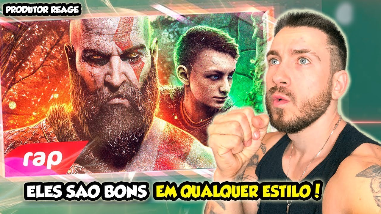 Rap do Kratos e Atreus (God of War) - NÓS SOMOS DEUSES | NERD HITS (REACT,  ANÁLISE)