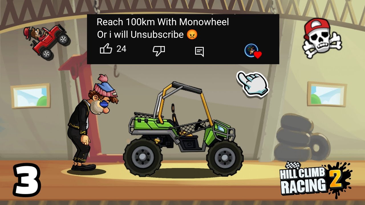 😵‍💫 5 RANDOM Easy To Hard HCR2 Challenges Ep.3 | Hill Climb Racing 2