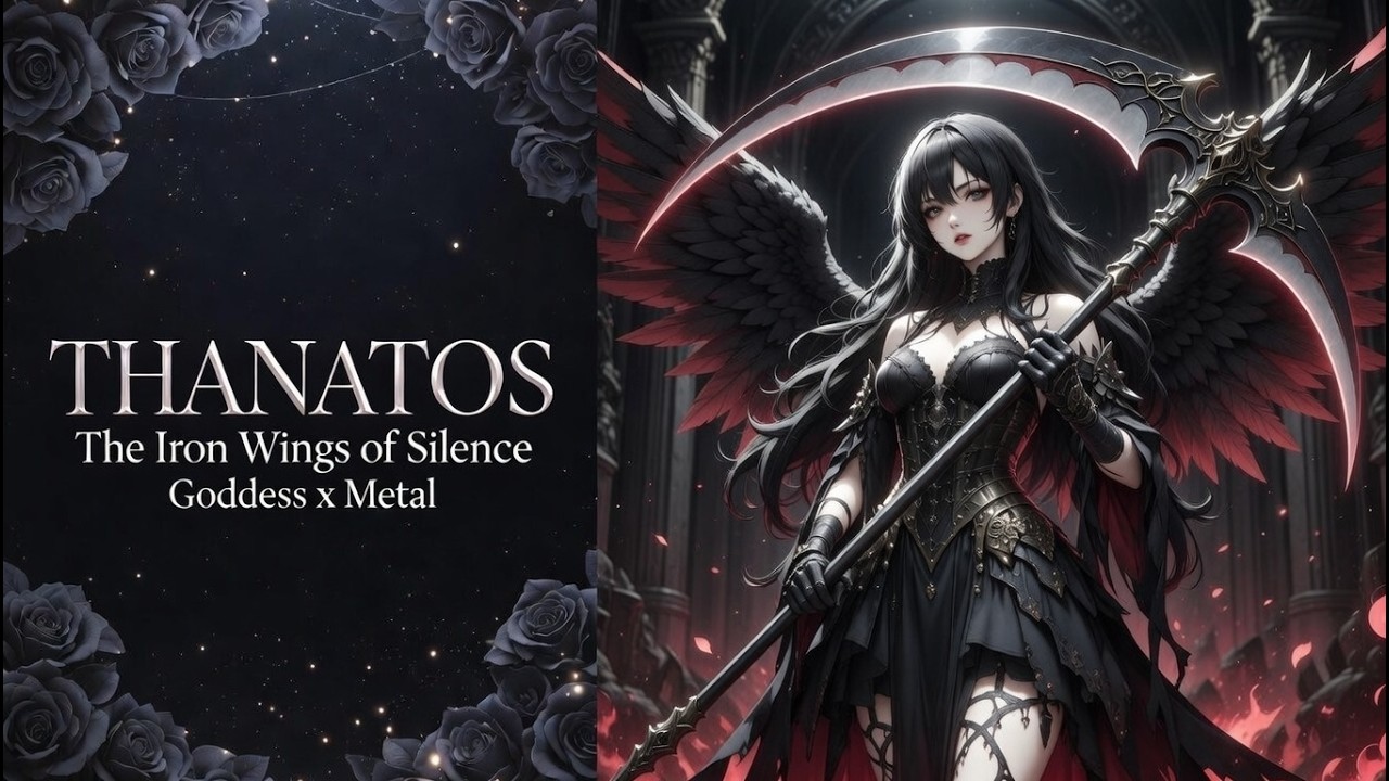 【Symphonic Metal / Organ】THANATOS: The Iron Wings of Silence - Nocturnal Rose [Official Audio]
