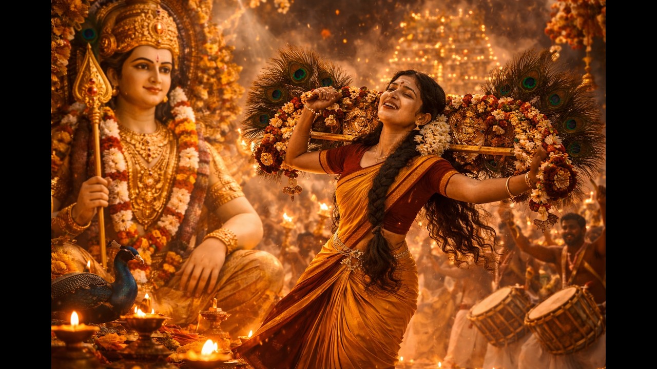 ஆதிரையின் முருக பக்தி பாடல்  | Tamil Songs | Aadhirai Devotional Story | Chennimalai Murugan Ai song