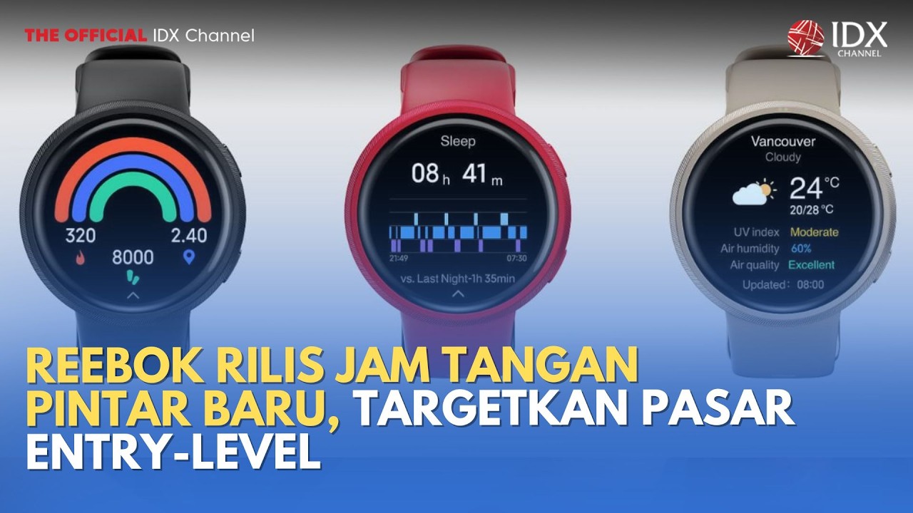 Reebok Rilis Jam Tangan Pintar Baru, Targetkan Pasar Entry-Level | TECH BIZZ
