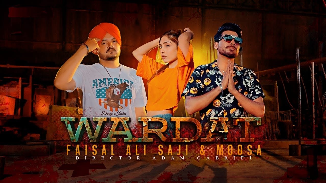 Wardat (Official Video) Faisal Ali Saaji ft. Moosa | Latest Punjabi Songs | Geet Machine | Adam Gab