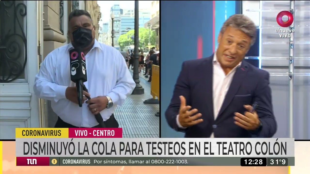 Así fue el momento del desmayo de Carlos Ferrara, el cronista de Telenueve