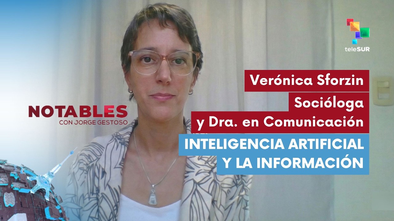 NOTABLES | Verónica Sforzin | Inteligencia artificial y la información 23-02-2026