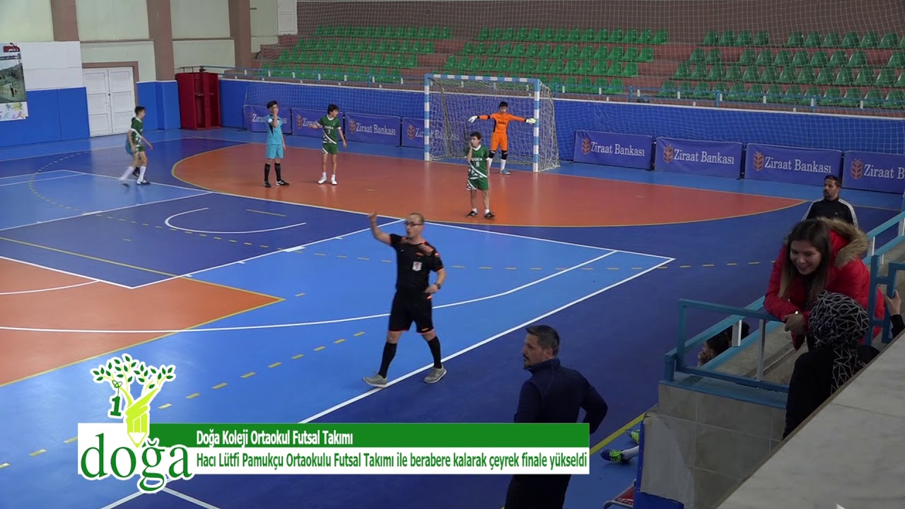 Doğa Koleji Ortaokul Futsal Takımı Çeyrek Finale Yükseldi
