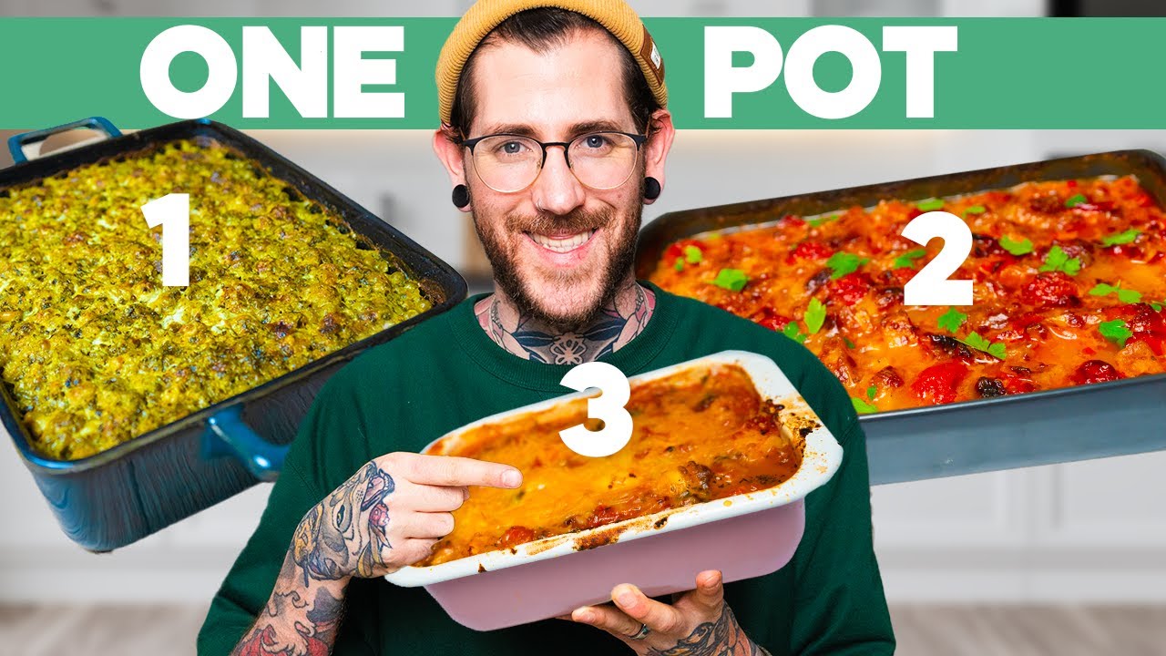 3 einfache One Pot Rezepte - Der Ofen kocht f&uuml;r dich 💪😋
