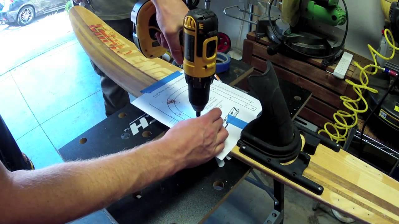 Wooden Waterski Restoration