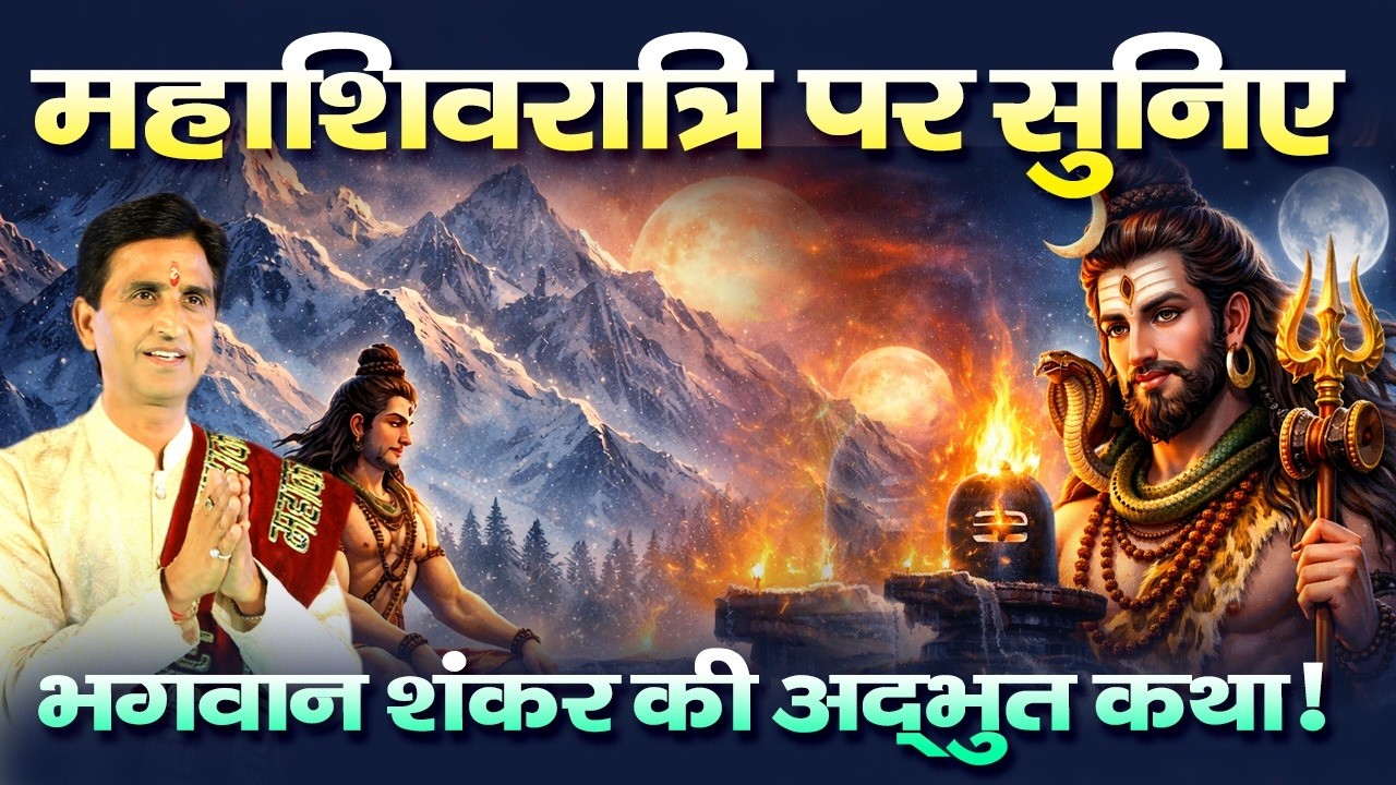 महाशिवरात्रि पर सुनिए भगवान शंकर की अद्भुत कथा | Mahashivratri Special | Kumar Vishwas | Shiv Katha