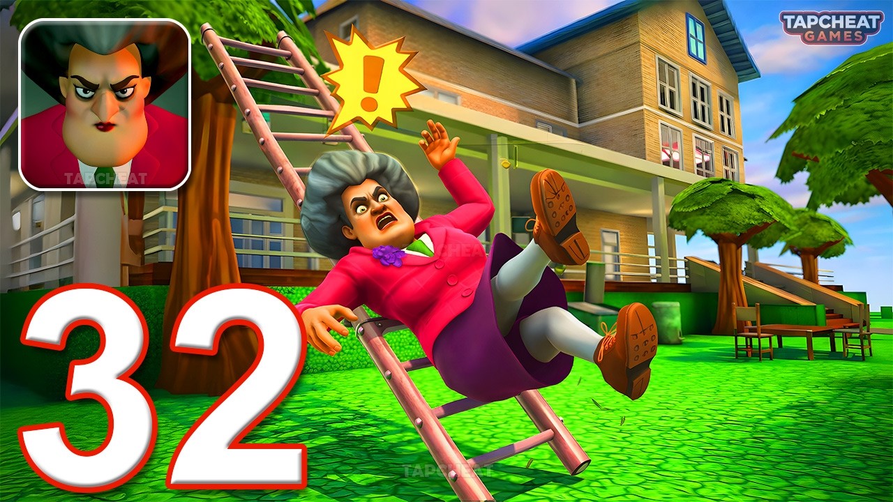 Scary Teacher 3D - Gameplay Walkthrough Part 32 - Chapter 1 Classic Pranks (Android, iOS)