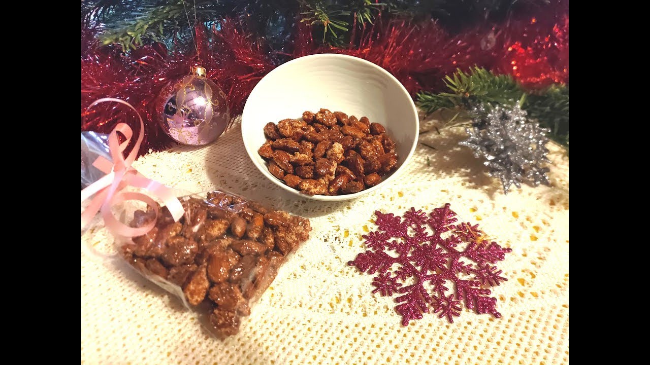 Amandes caramélisées (vegan) / Migdale caramelizate/ Caramelized Almonds/ Карамелизированный миндаль
