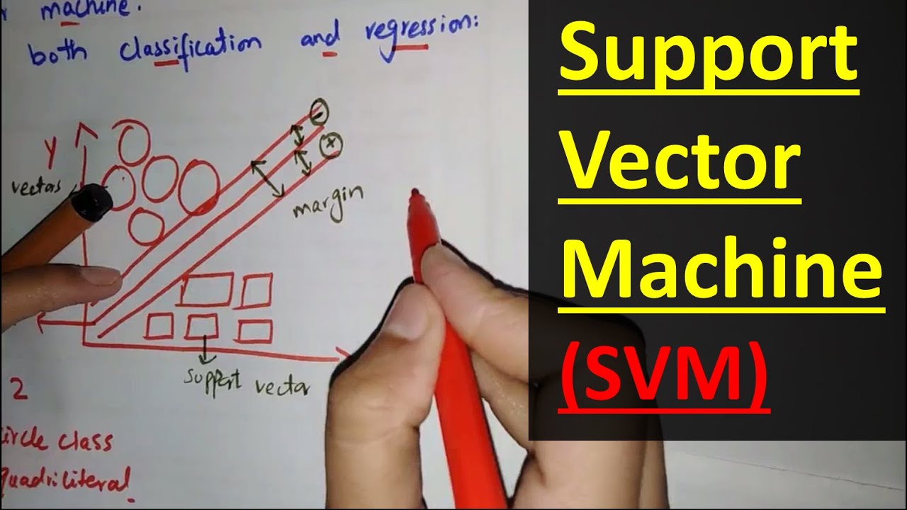 support vector machine svm in data mining & machine learning in hindi urdu