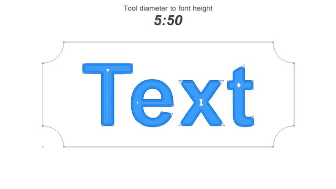 Estlcam Text tutorial (English)