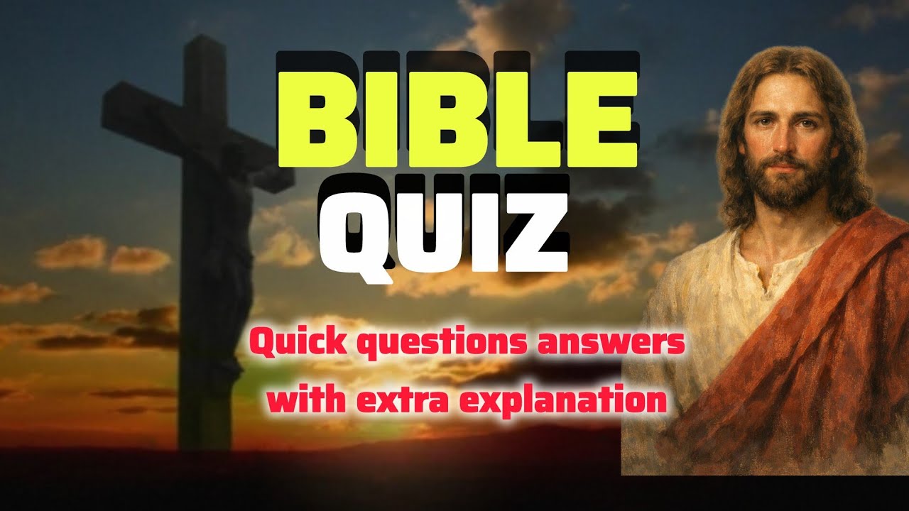 ✝️How Well Do You Really Know Jesus? | Jesus quiz | Bible trivia #biblequiz 