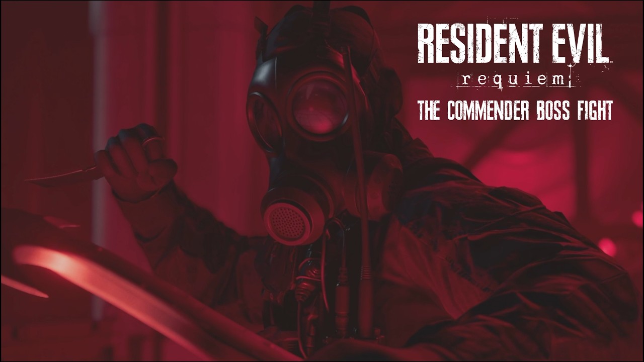 Resident Evil 9 Requiem PS5 - The Commender (Hunk) Boss Fight #gamerystation #residentevilrequiem