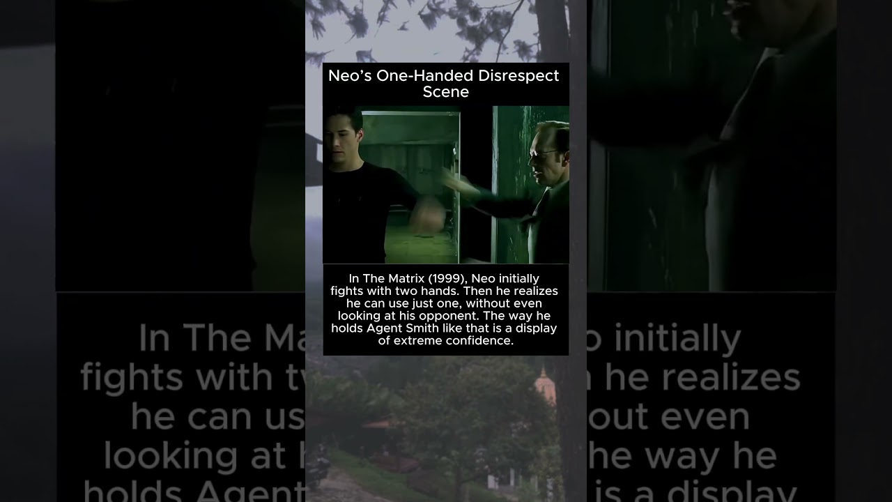 The Matrix Scene That Showed Neo&rsquo;s True Power #fyp #ytshorts #trending #shorts #funny #matrix