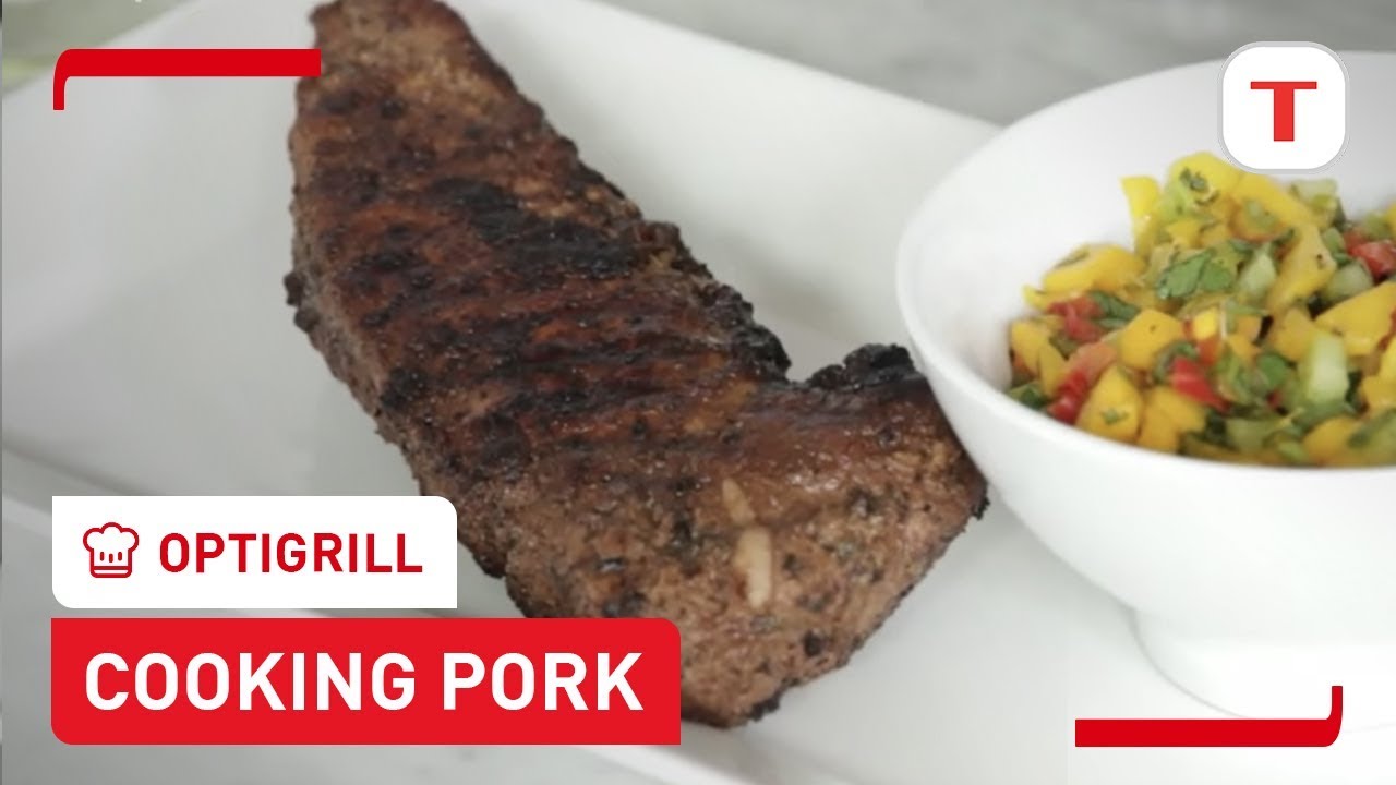 How to cook pork with Chef Rob Rainford | OptiGrill | T-fal recipe