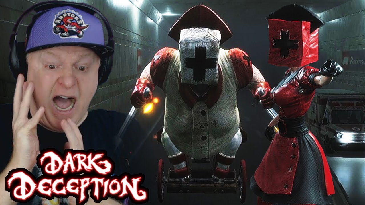 THE MATRON IS ONE FAT CREEPY NURSE!!!! | DARK DECEPTION CHAPTER 4: TORMENT THERAPY { ENDING }