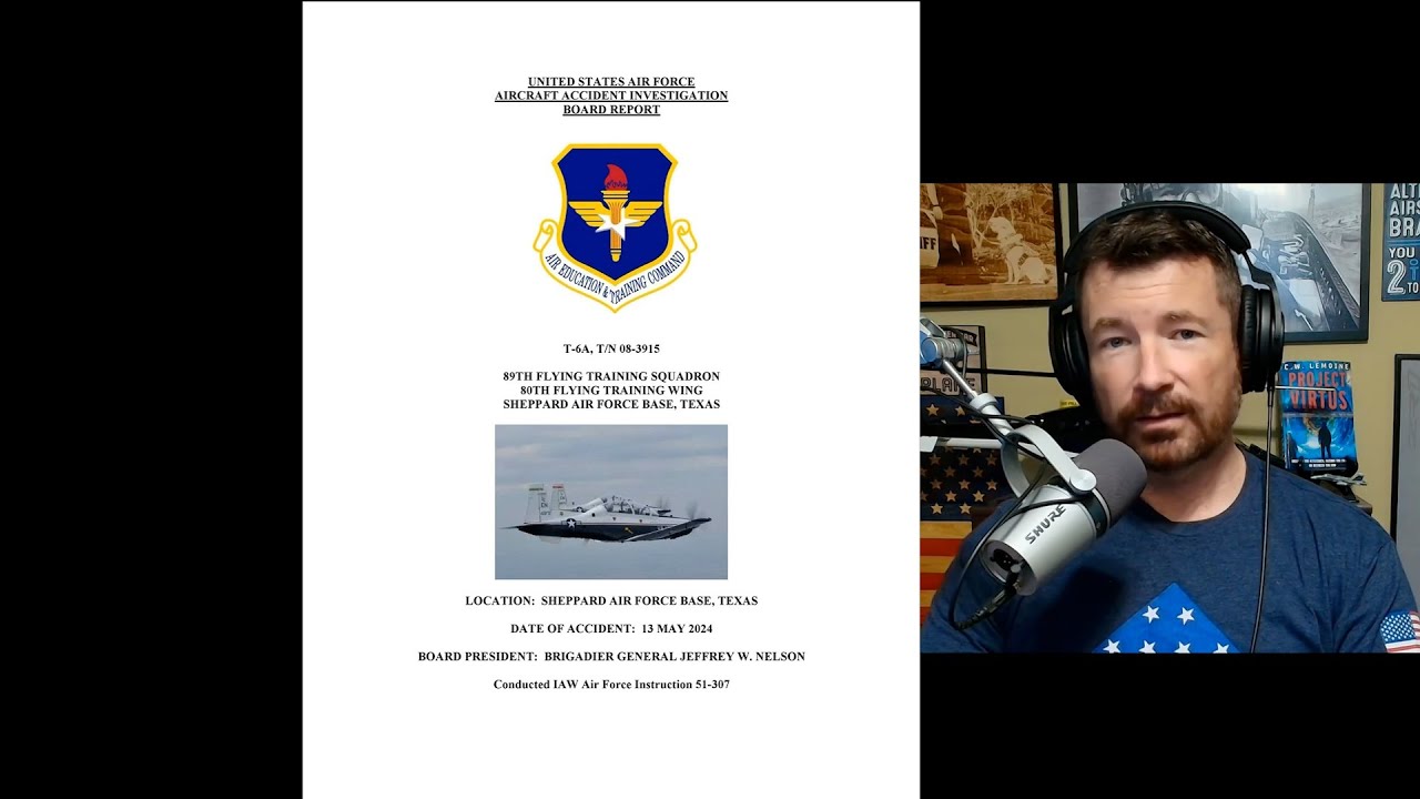 Accidental Ejection Fatal T-6 Mishap Accident Investigation Board Report
