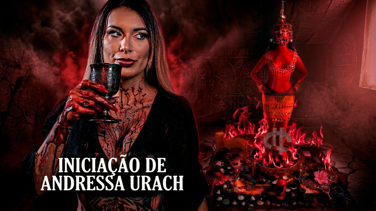 INICIAÇÃO DA ANDRESSA URACH NA QUIMBANDA (Igreja da Pombo Gira)...