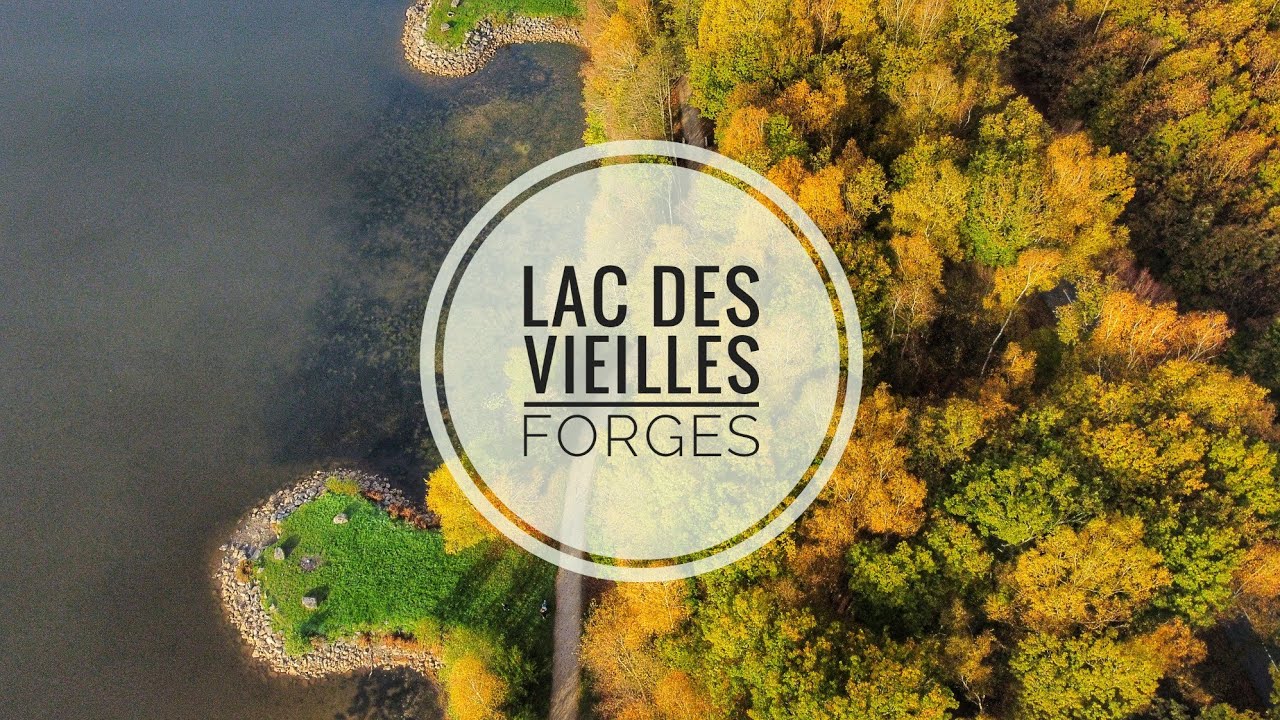 Lac des vieilles Forges drone