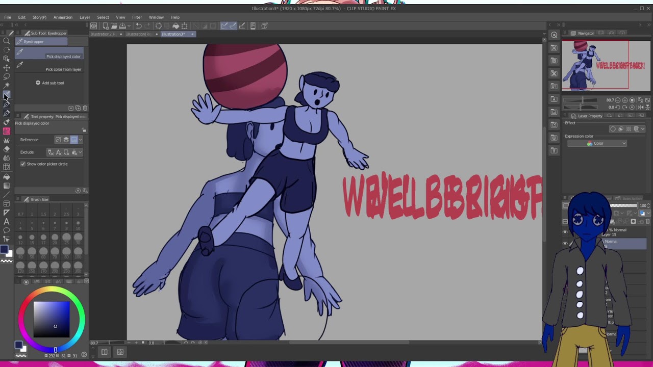 Drawing Some assets for streams and videos