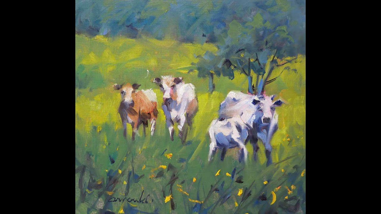 Christian Arnould /démo Oil painting