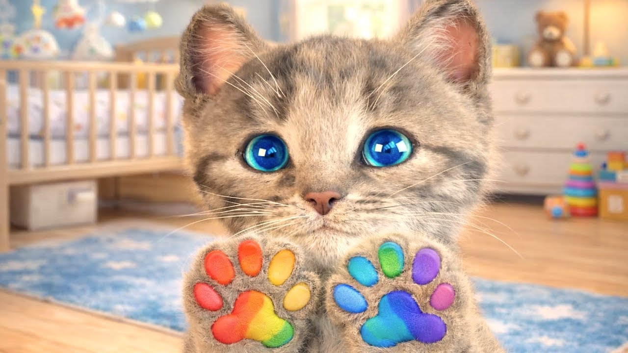 MY CUTE LITTLE KITTEN ADVENTURE OF A LITTLE CAT 🐱✨Best Learning cartoon for babies #cutecats