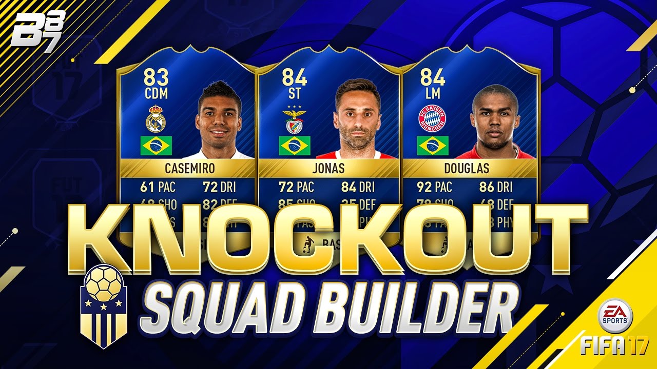 CHEAP KNOCKOUT SQUAD BUILDER! | FIFA 17 ULTIMATE TEAM