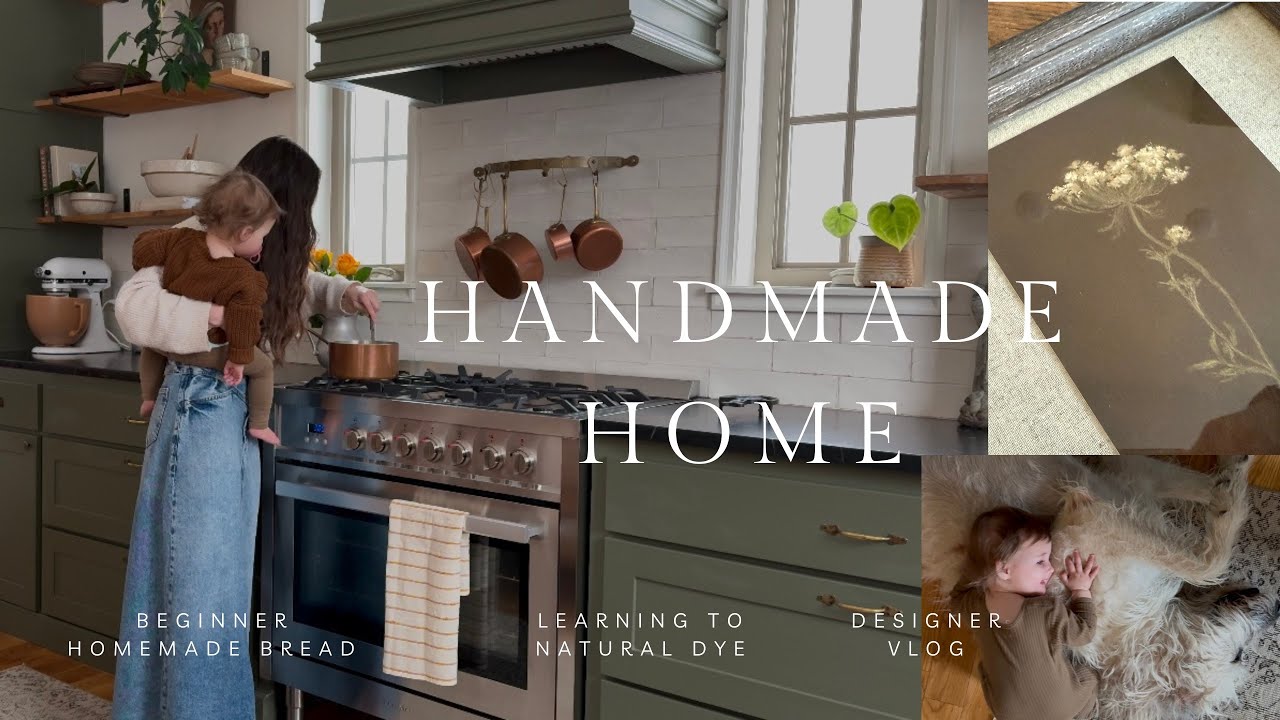 Your dream home is possible | Easiest homemade bread ever | Basics of Natural Dyeing | Designer Vlog