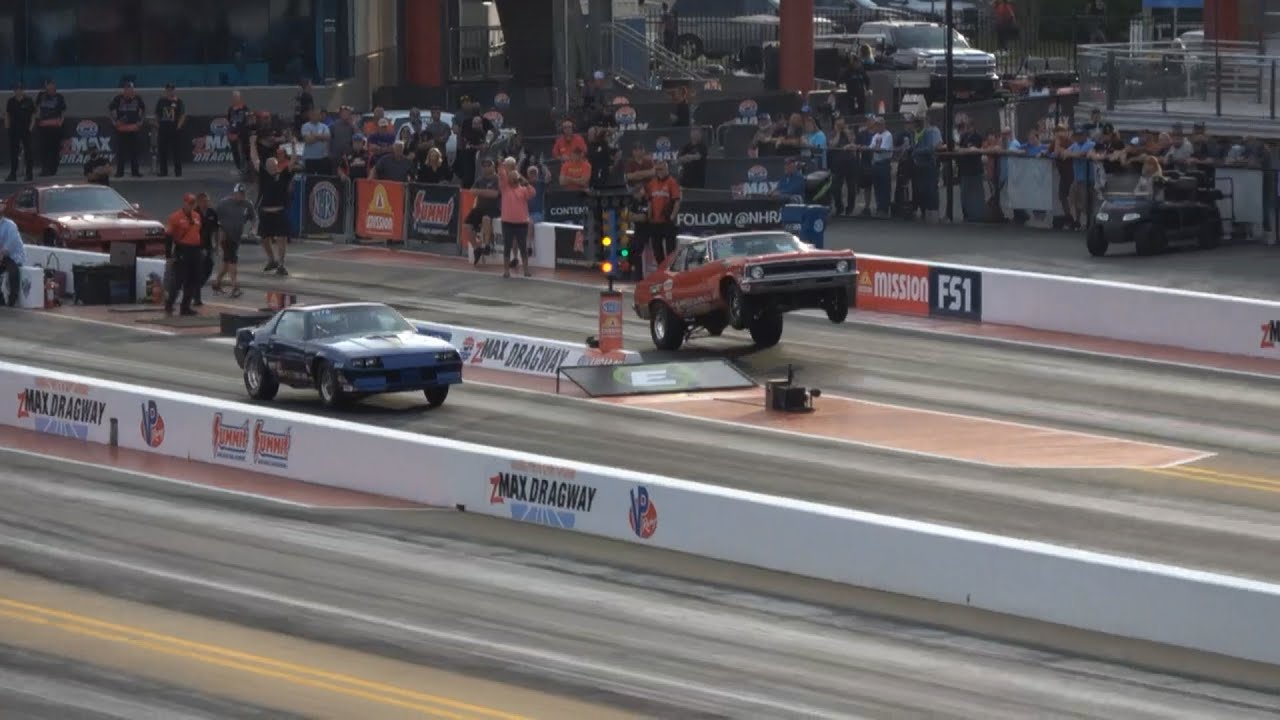 NHRA Stock Eliminator Rd.2-Qtrs at 4-Wide Nationals