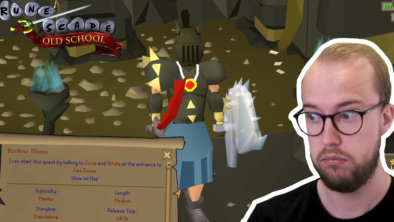 Perilous Moons Today!! / LEVELING SLAYER - OSRS HC Ironman Day 47