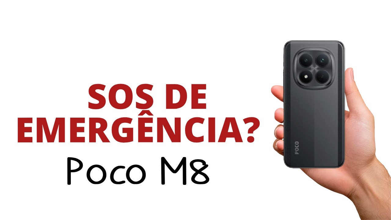 Como DESATIVAR o SOS de EMERGÊNCIA, Poco M8!