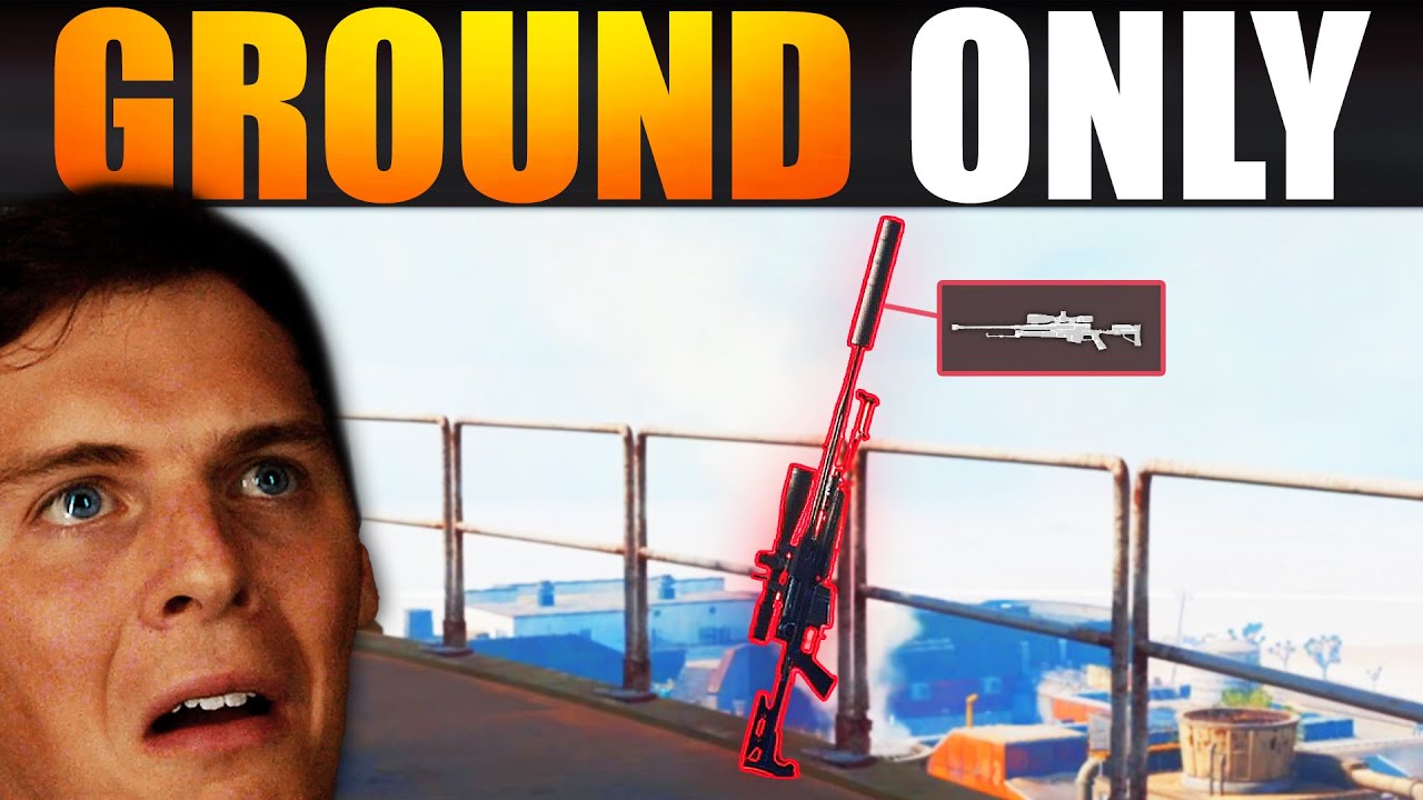 Warzone but I Can Only Use Random Guns From the Ground and It's Impossible