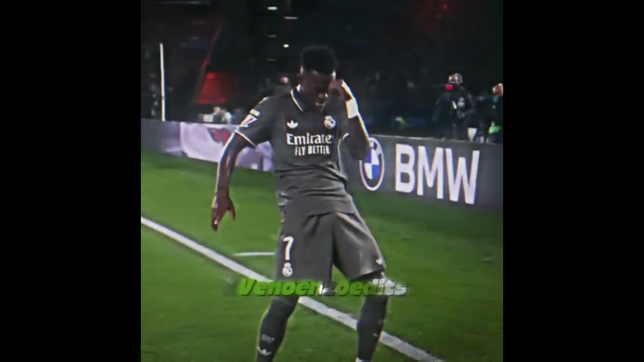 Vini Jr dance (vs Celta Vigo 2-1 2024) #vinijr #vinicius #football #realmadrid #brasil #dance #edit