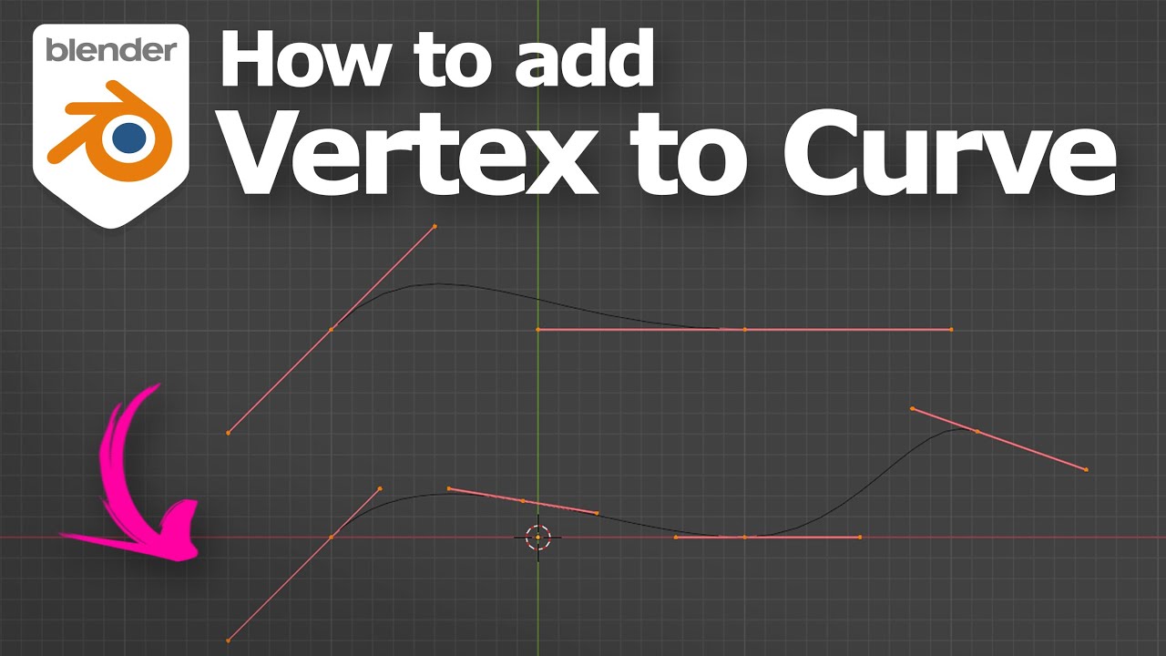 Blender add vertex to curve