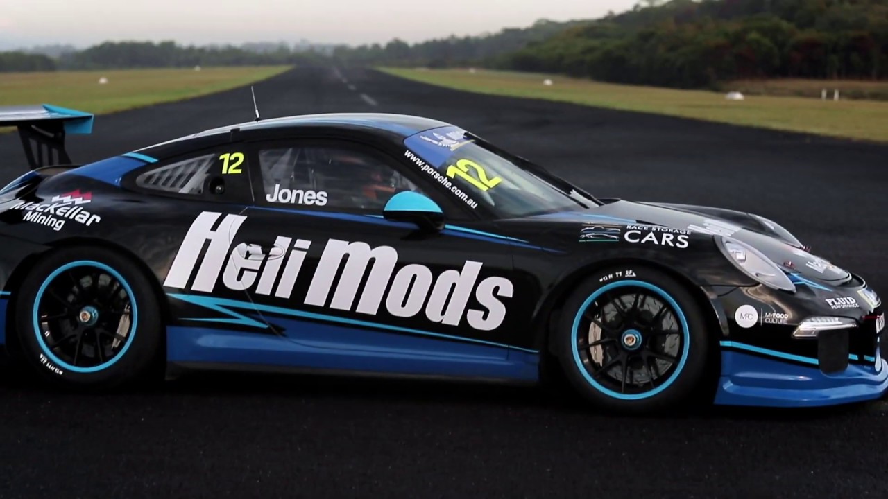 HeliMods and Harri Jones - 2019 Porsche GT3 Cup Season Launch Video