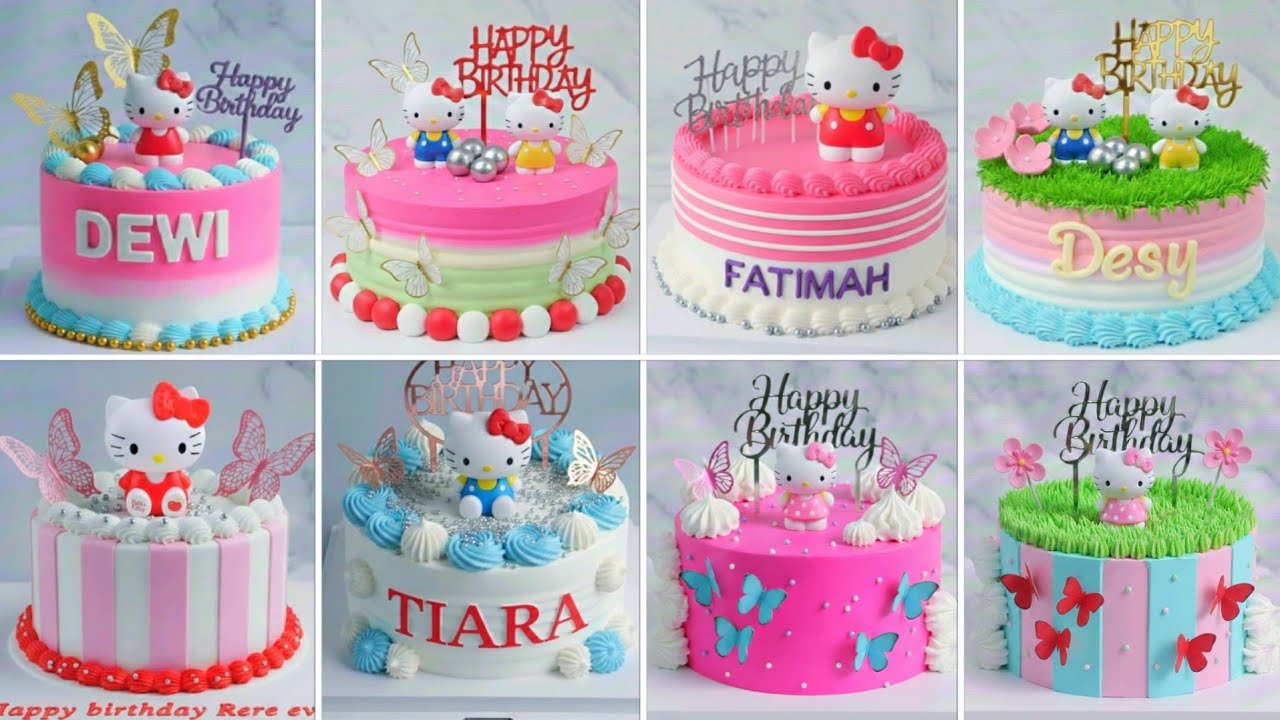 SO BEAUTIFUL!🥳 20 Hello Kitty figure birthday cakes | girl's cake ideas