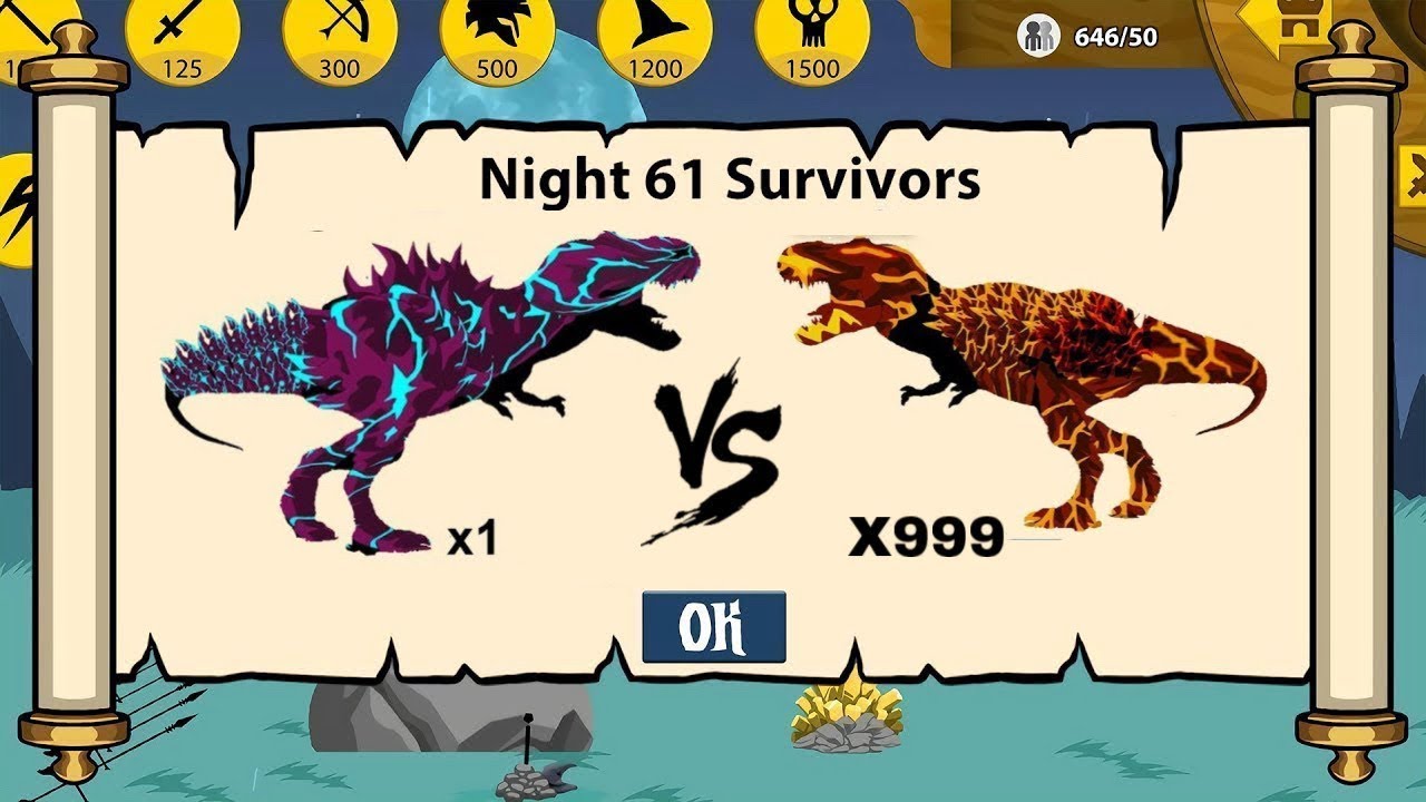 T-Rex-Stick War Legacy Mod Vip